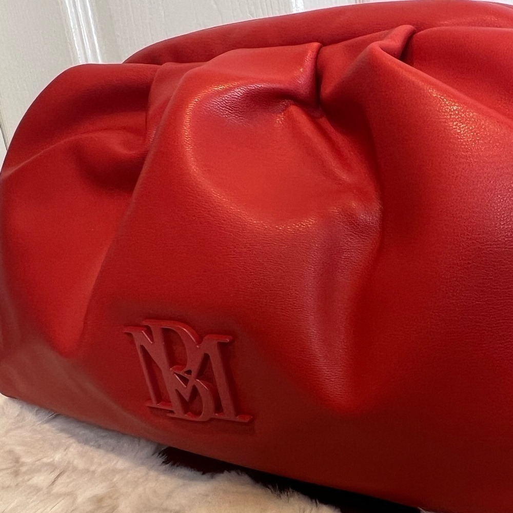 BADGLEY MISCHKA LOGO CROSSBODY BAG RED NEW WITH TAGS - Picture 8 of 14